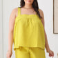 Plus Size Textured Top Elastic Waist Short Sets Short Sets
