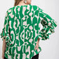 Gigio USA Ruffled Bell Sleeve Blouse Plus Size - DAVERRI FASHIONS