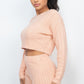 Ribbed Crop Top And Shorts Set Shorts Sets