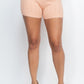 Ribbed Crop Top And Shorts Set Shorts Sets
