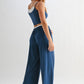 Drawstring Lounge Pants & Crop Top Set