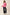 Solid Rib-knit Pink Oversized Boatneck Sweater Sweaters
