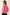 Solid Rib-knit Pink Oversized Boatneck Sweater Sweaters