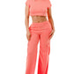 Wide Pants Cargo Set L Outfit Sets
