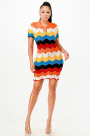 Knit Mini Dress | Mini Dresses Daverri Fashions
