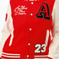Patch Varsity Bomber Jacket