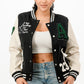 Patch Varsity Bomber Jacket