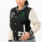 Patch Varsity Bomber Jacket