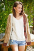 Knit Color Block Cardigan - DAVERRI FASHIONS