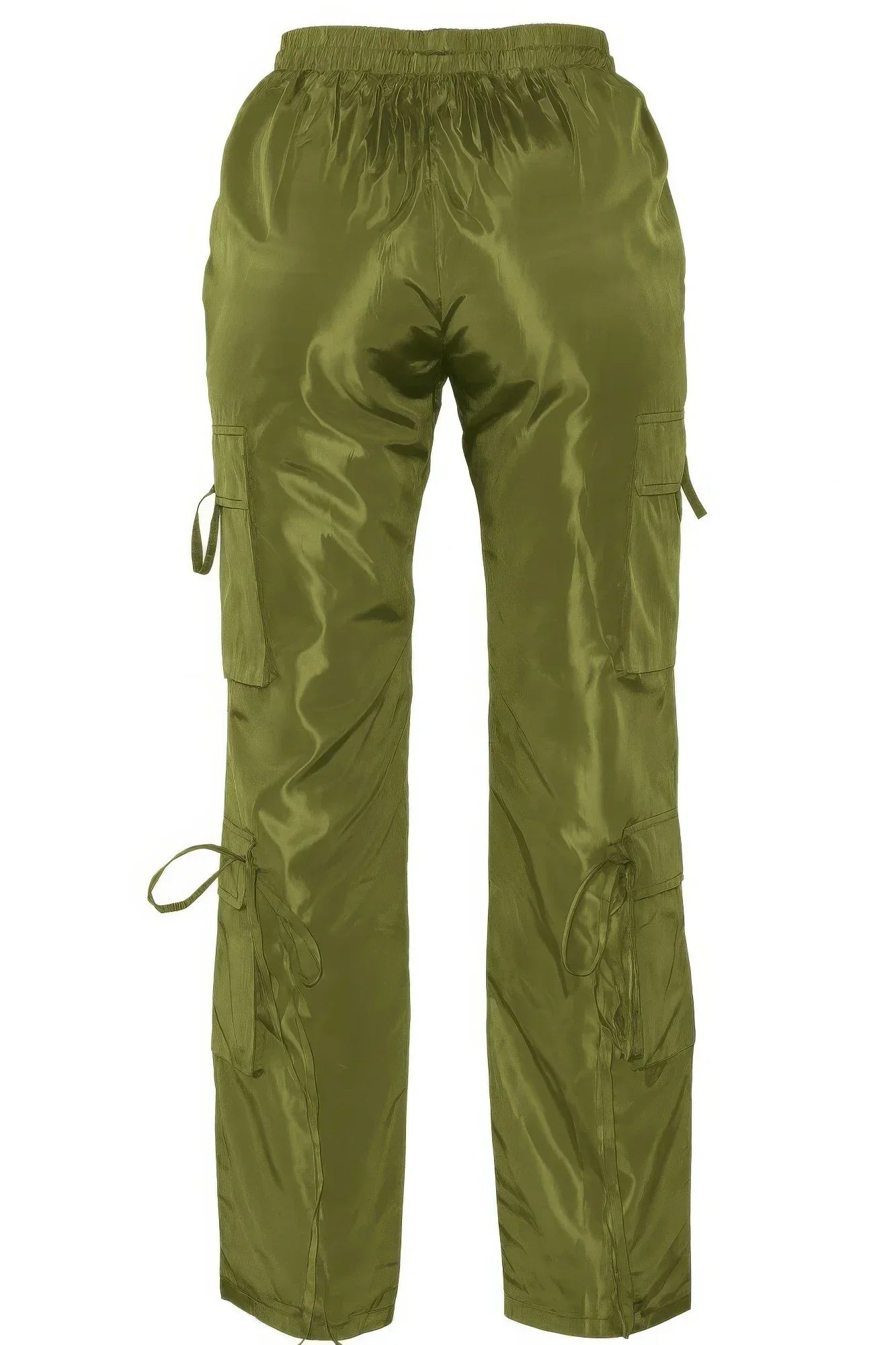 V Cut Cargo Pants - DAVERRI FASHIONS