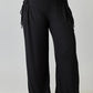 Haute Fox Plus Size Side Drawstring Detail Wide-leg Pants - DAVERRI FASHIONS