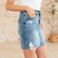 Judy Blue Plus Size High Rise Denim Skirt Denim Skirts
