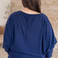 Casually Comfy Batwing Top Shirts & Tops