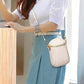 Compact Vegan Leather Crossbody Bag Handbags