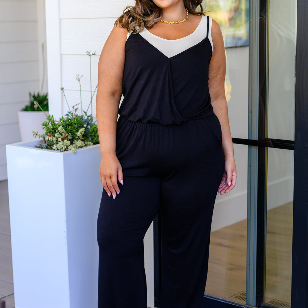 Completely Justified Jumpsuit in Black Jumpsuits & Rompers