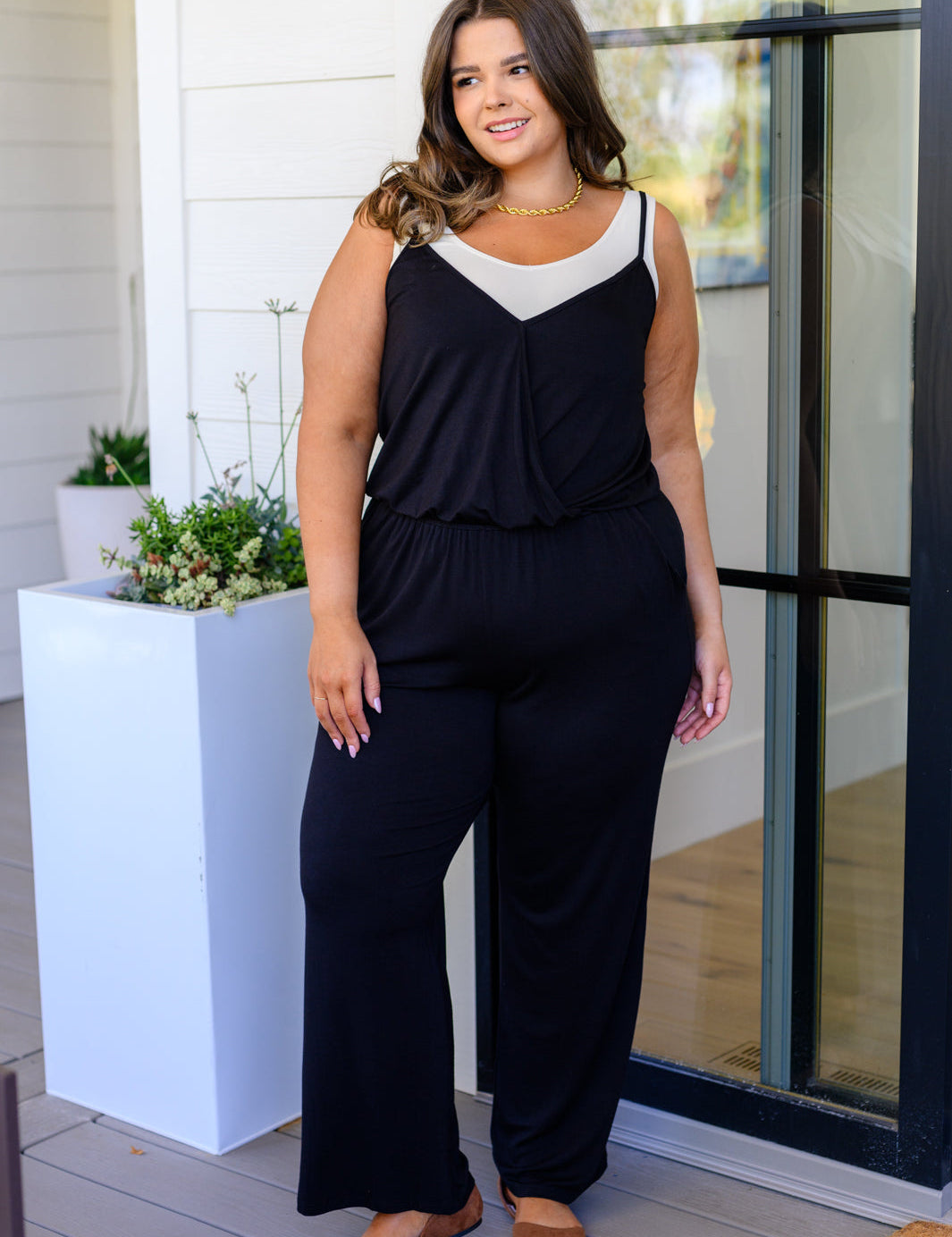 Completely Justified Jumpsuit in Black Jumpsuits & Rompers