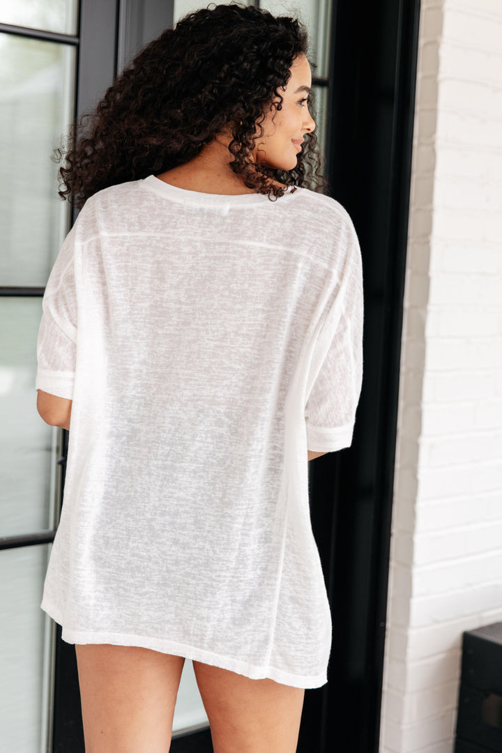 Continue On Oversized Tunic Plus Size Tops