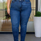 Judy Blue High Rise Control Top Skinny Jeans Bottoms