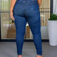 Judy Blue High Rise Control Top Skinny Jeans Bottoms