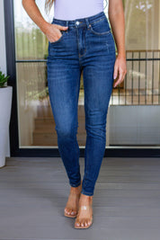 Judy Blue High Rise Control Top Skinny Jeans | Bottoms Daverri Fashions
