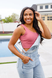 Cutie Pie Bralette in Mauve Tops