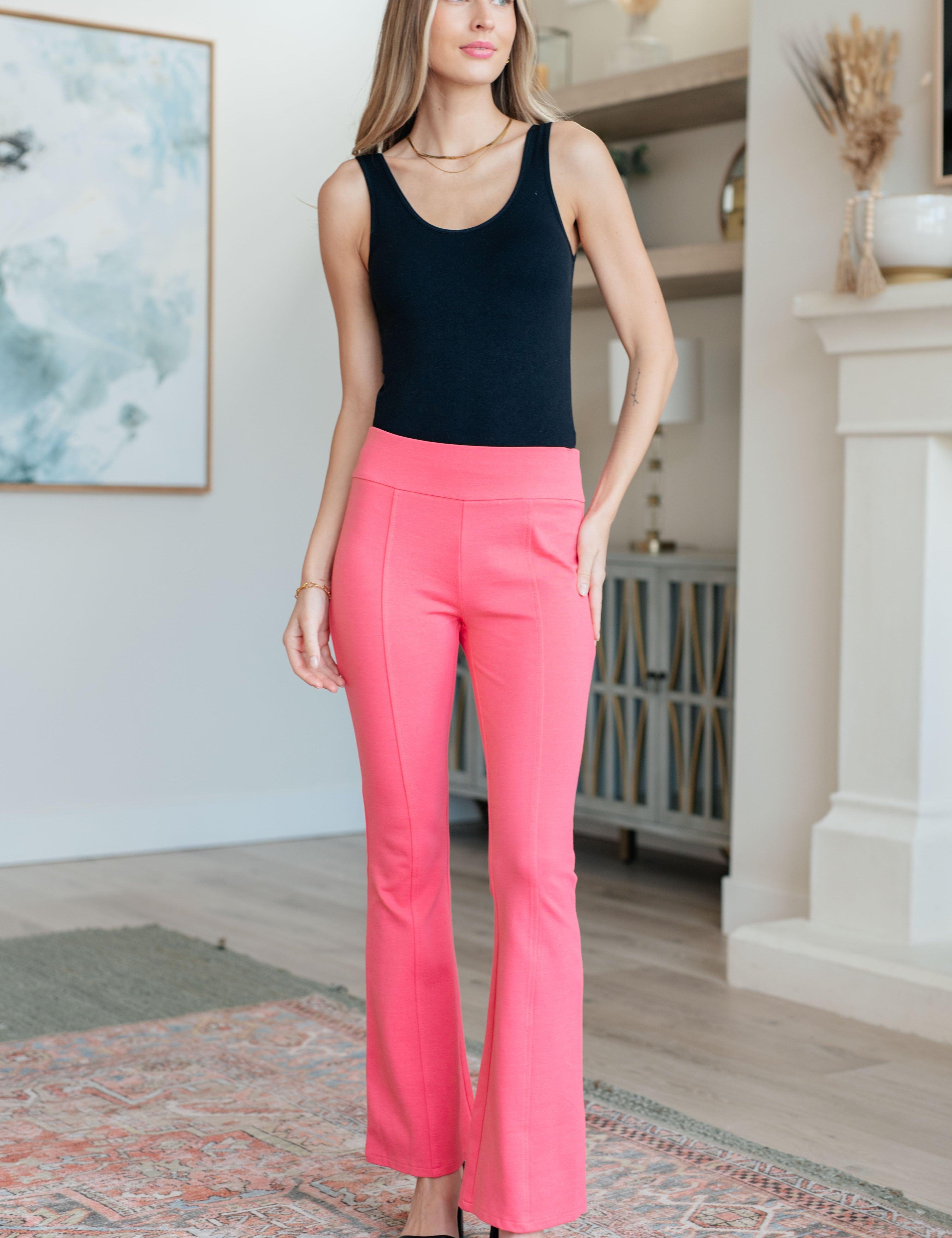 Magic Flare Pants in Eleven Colors Spring Strawberry Pants