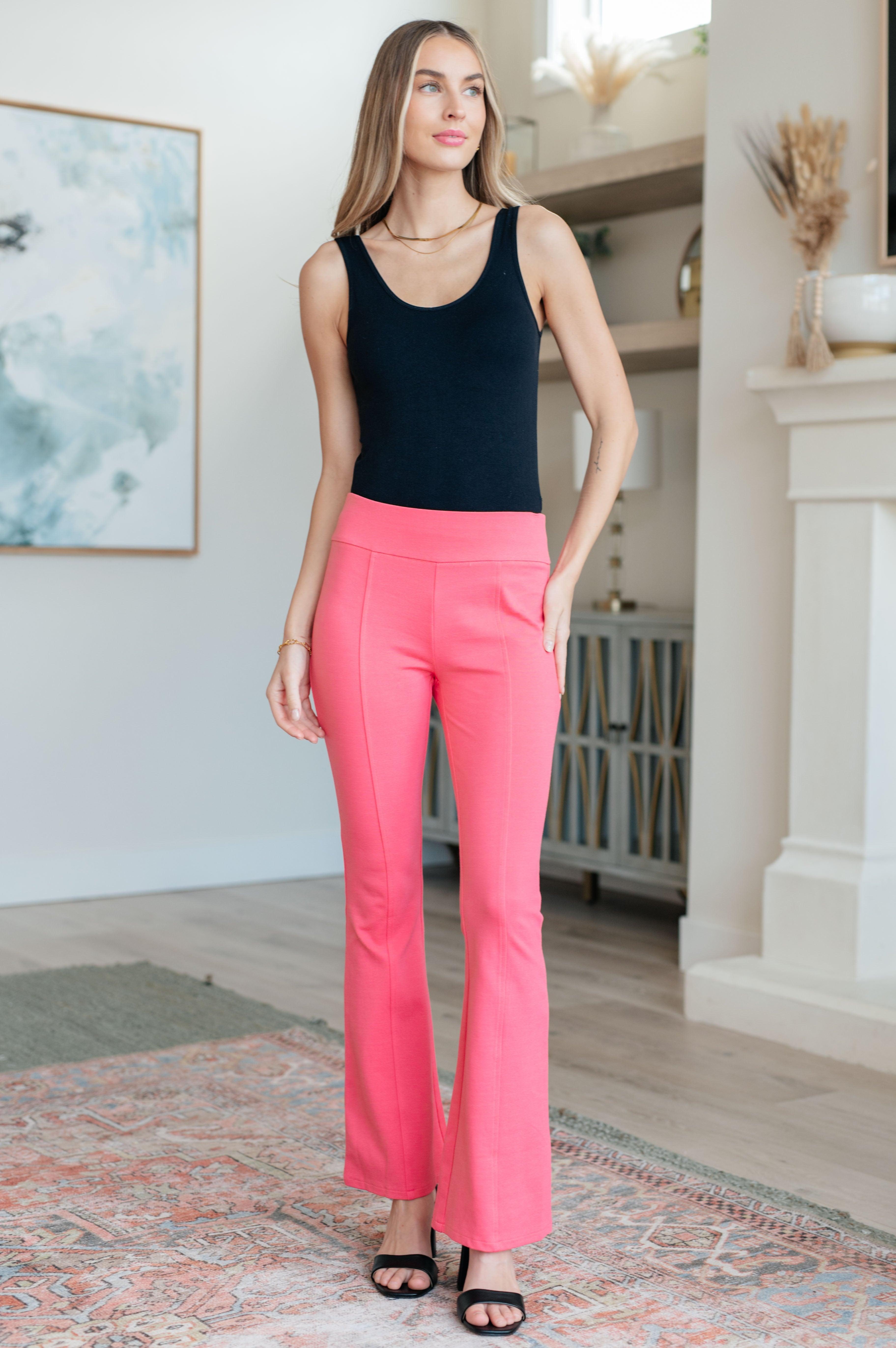 Magic Flare Pants in Eleven Colors Spring Strawberry Pants