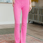 Magic Flare Pants in Eleven Colors Dark Pink Pants