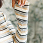 White Birch Striped Knit Top - DAVERRI FASHIONS