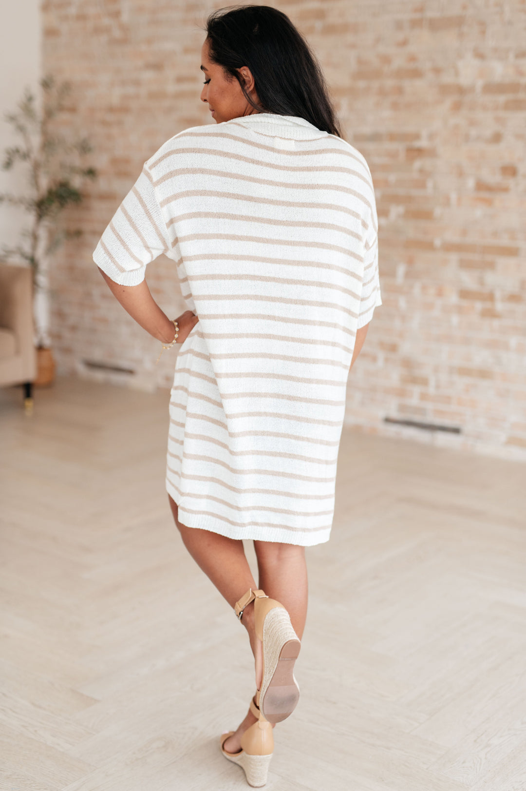 Easy Street Striped Dress Dresses