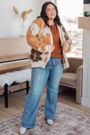 Lotta Love Knitted Sweater Top in Rust | Tops Daverri Fashions