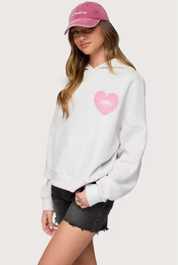 Drop Shoulder Graphic Hoodie with Kangaroo Pocket | Hoodies Daverri Fashions