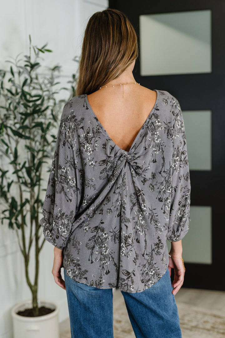 Falling in Deep Crinkle Woven Blouse Dune Grey | Womens Daverri Fashions