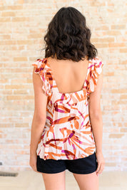 Andree by Unit Embroidered Rust Top | Tops Daverri Fashions