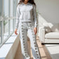 2-piece Loungewear Pants Set