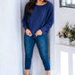 Casually Comfy Batwing Top Shirts & Tops