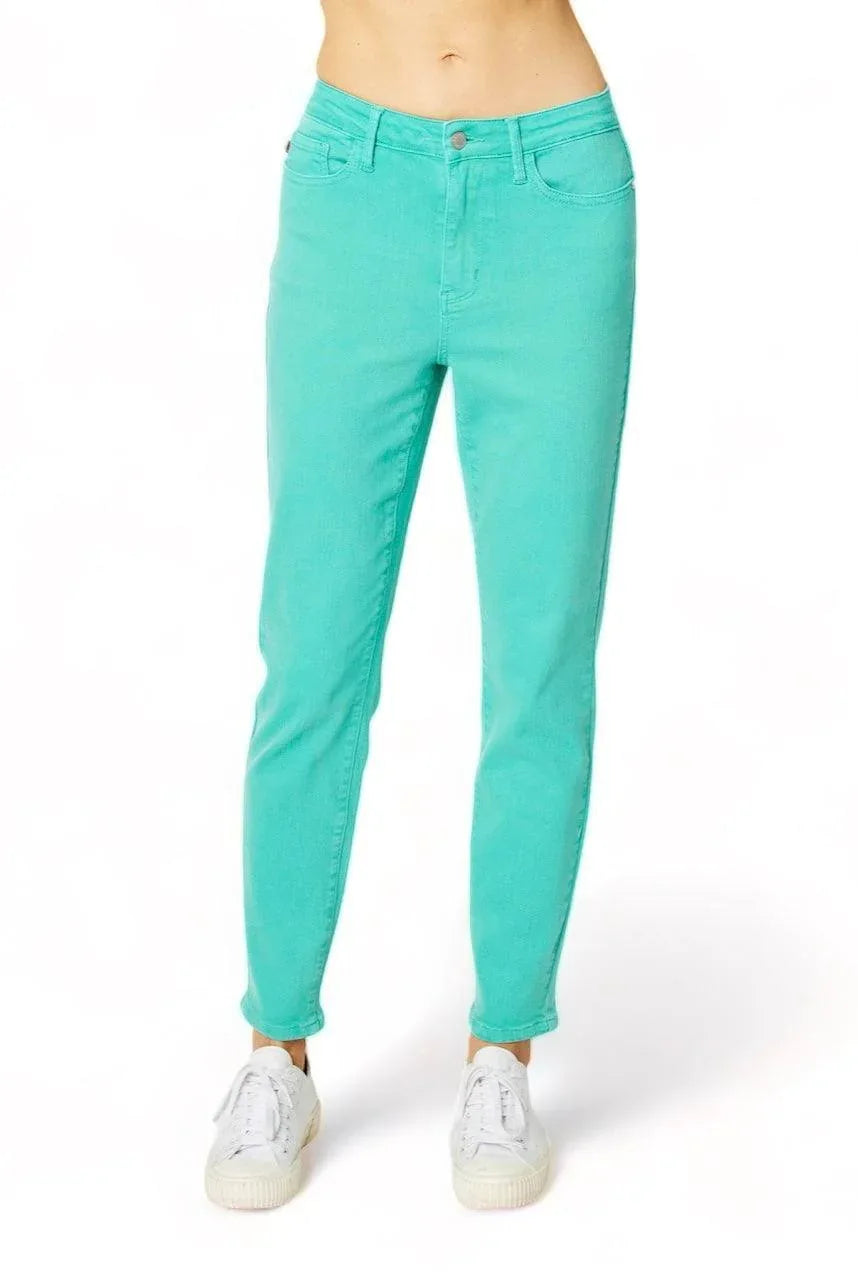 Judy Blue High Rise Slim Fit Jeans - DAVERRI FASHIONS