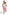 Judy Blue Pink High Rise Control Top Cuffed Shorts Denim Shorts