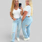Judy Blue High Rise 90's Straight Jeans Jeans