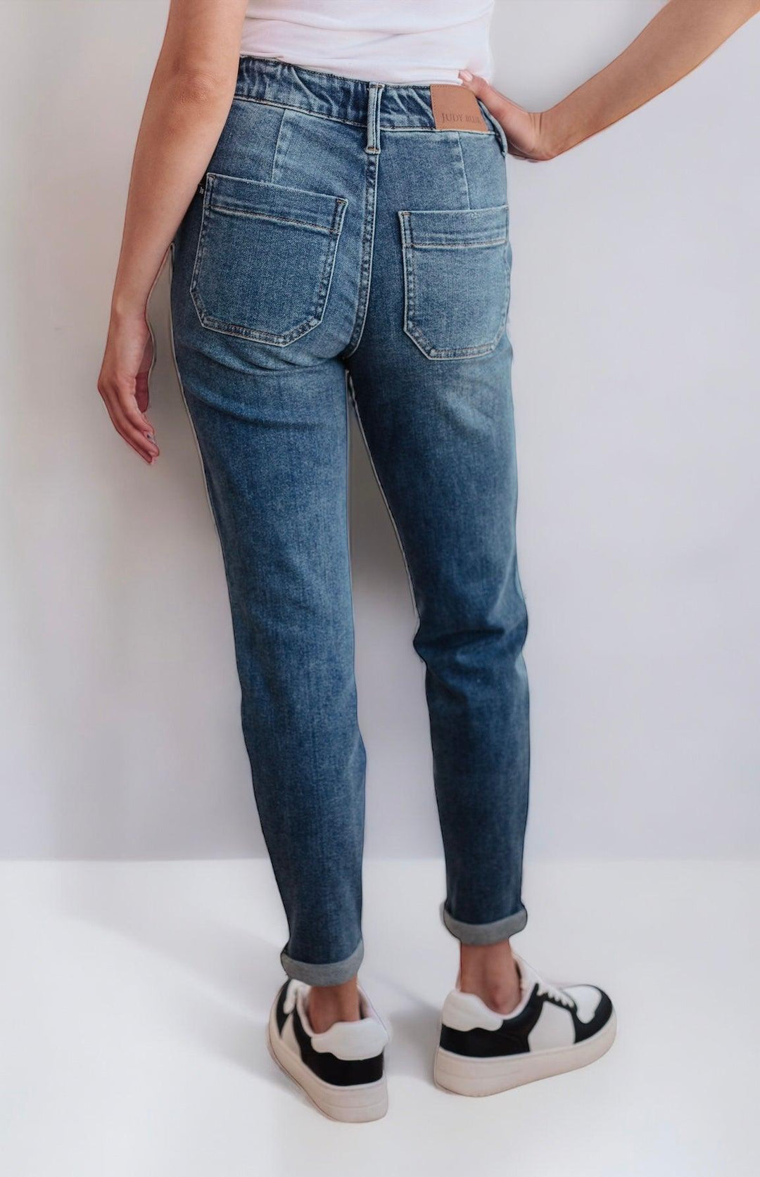 Judy Blue Pull On Denim Joggers Jeans