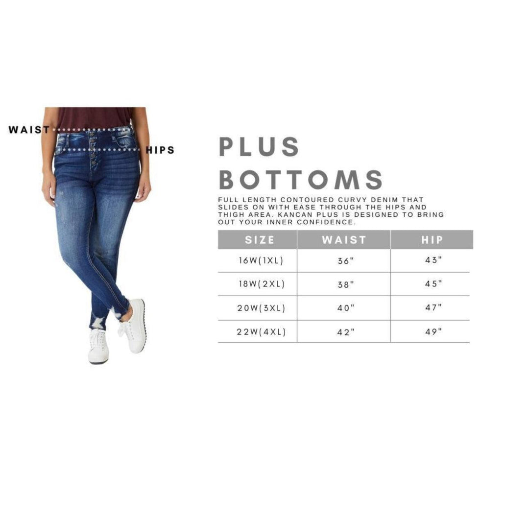 Plus High Rise Double Fray Hem Flare Jeans Jeans