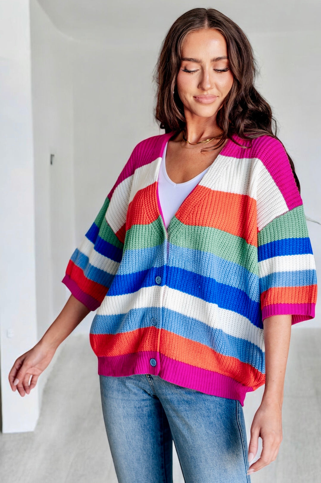 Bold Flirt Button Down Cardigan Tops