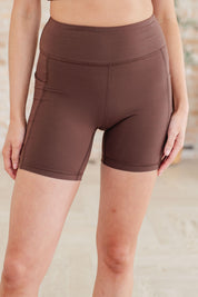 Getting Active Biker Shorts in Java Small Brown Shorts