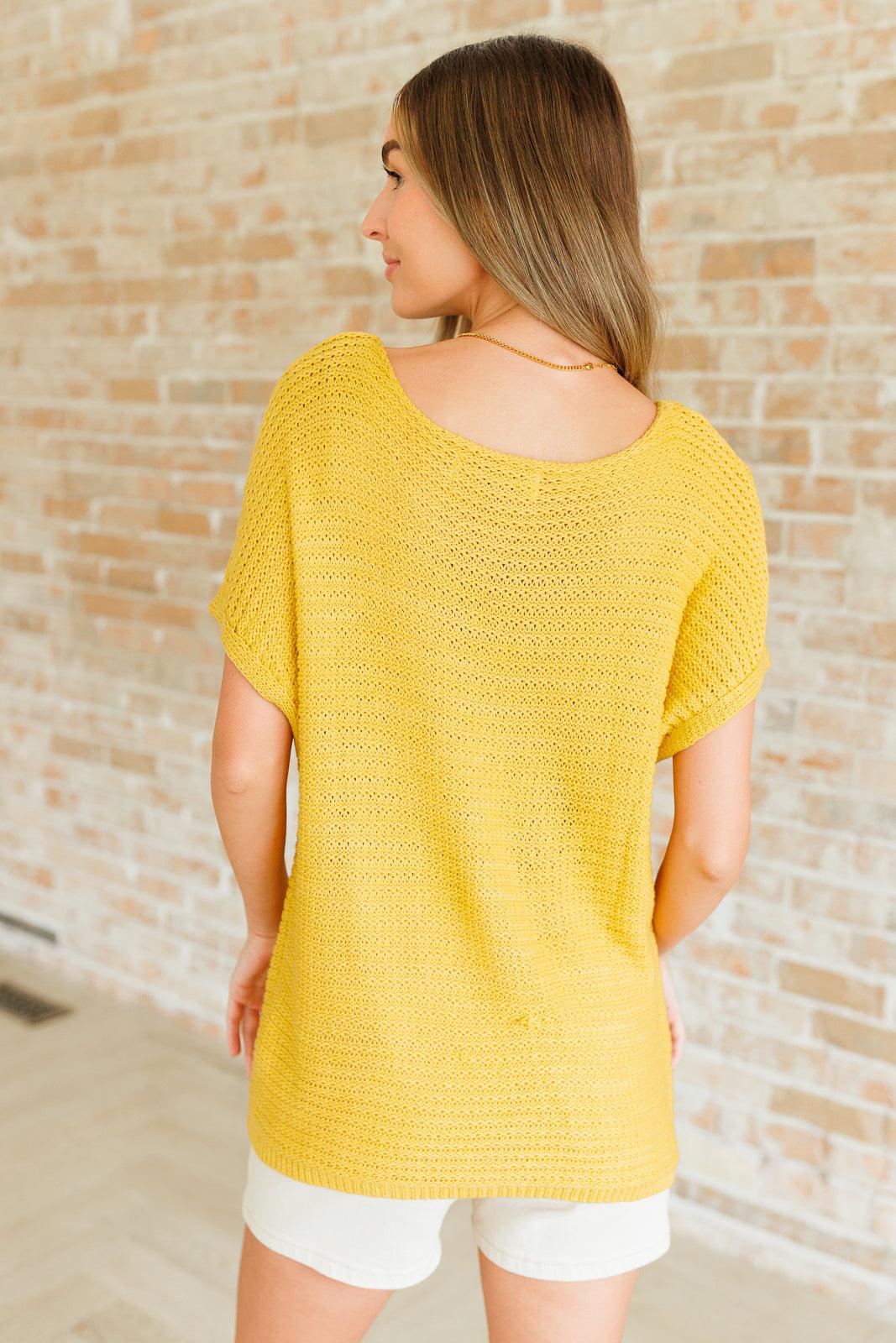 Oversized Scoop Neck Knit Top Shirts & Tops