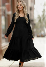 Black Magic Maxi Dress | Daverri Fashions