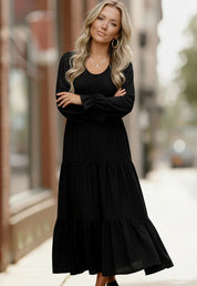 Black Magic Maxi Dress | Daverri Fashions