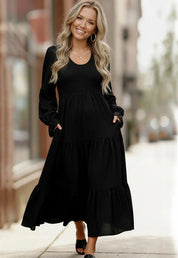 Black Magic Maxi Dress | Daverri Fashions