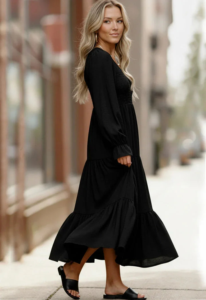 Black Magic Maxi Dress | Daverri Fashions