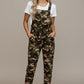 Haptics Cotton Camo Print Overalls - DAVERRI FASHIONS