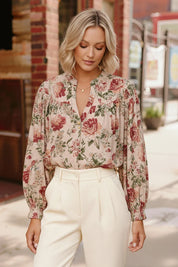 Petals & Poetry Blouse | Daverri Fashions